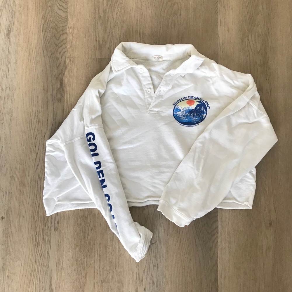Cropped sweatshirt
